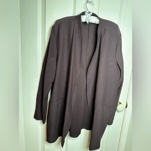 Eileen Fisher Dark Brown Jacket